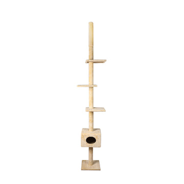 PaWz Cat Scratching Post Tree Cubby House Condo Furniture Scratcher 248-288 High PaWz
